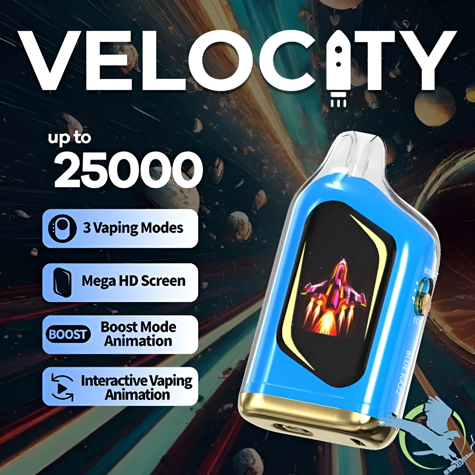 پاد یک بار مصرف 25000 پاف اورجینال VELOCITY